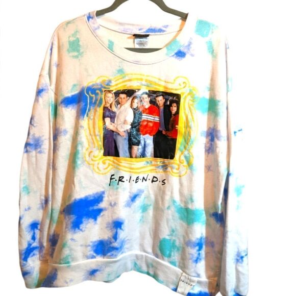 Friends Tie Dye Pullover - Picture 1 of 6